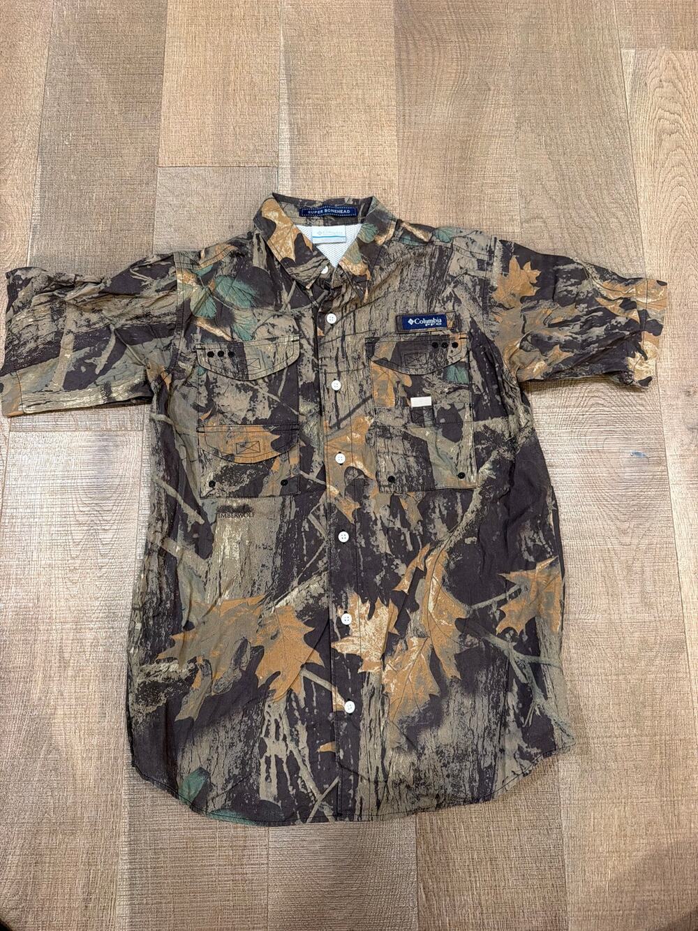 Super Bonehead Shirt - Short-Sleeve - Boys camo